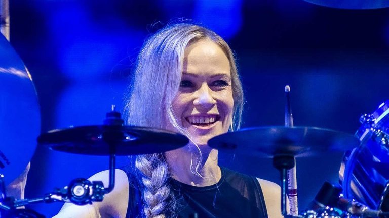 Anika Nilles reveals how she had to change her technique as she learned Neil Peart's drum parts